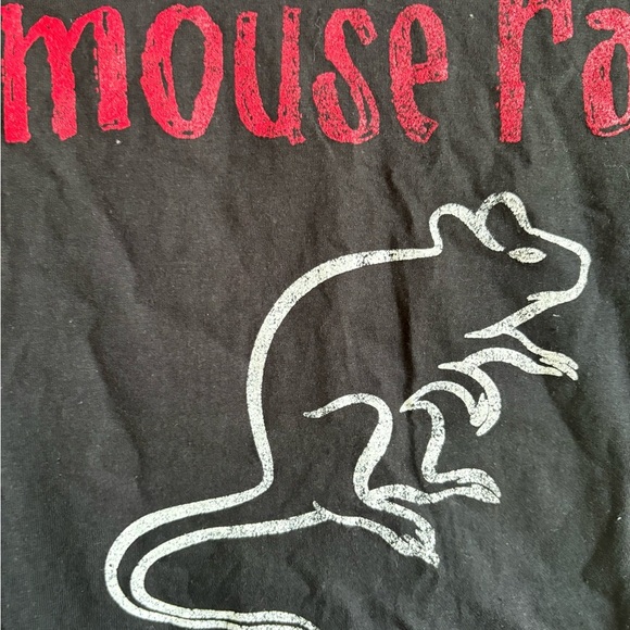 Mouse Rat Band T-Shirt Parks and Rec Size S Black Graphic Tee NWT Cult Classic - Picture 3 of 4